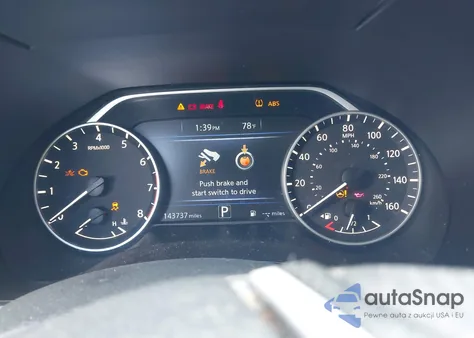 2018 Nissan Maxima 3.5 Sv z USA, uszkodzony, nr VIN 1N4AA6AP8JC360672